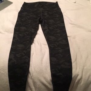 Fabletics Charcoal Camo Leggings